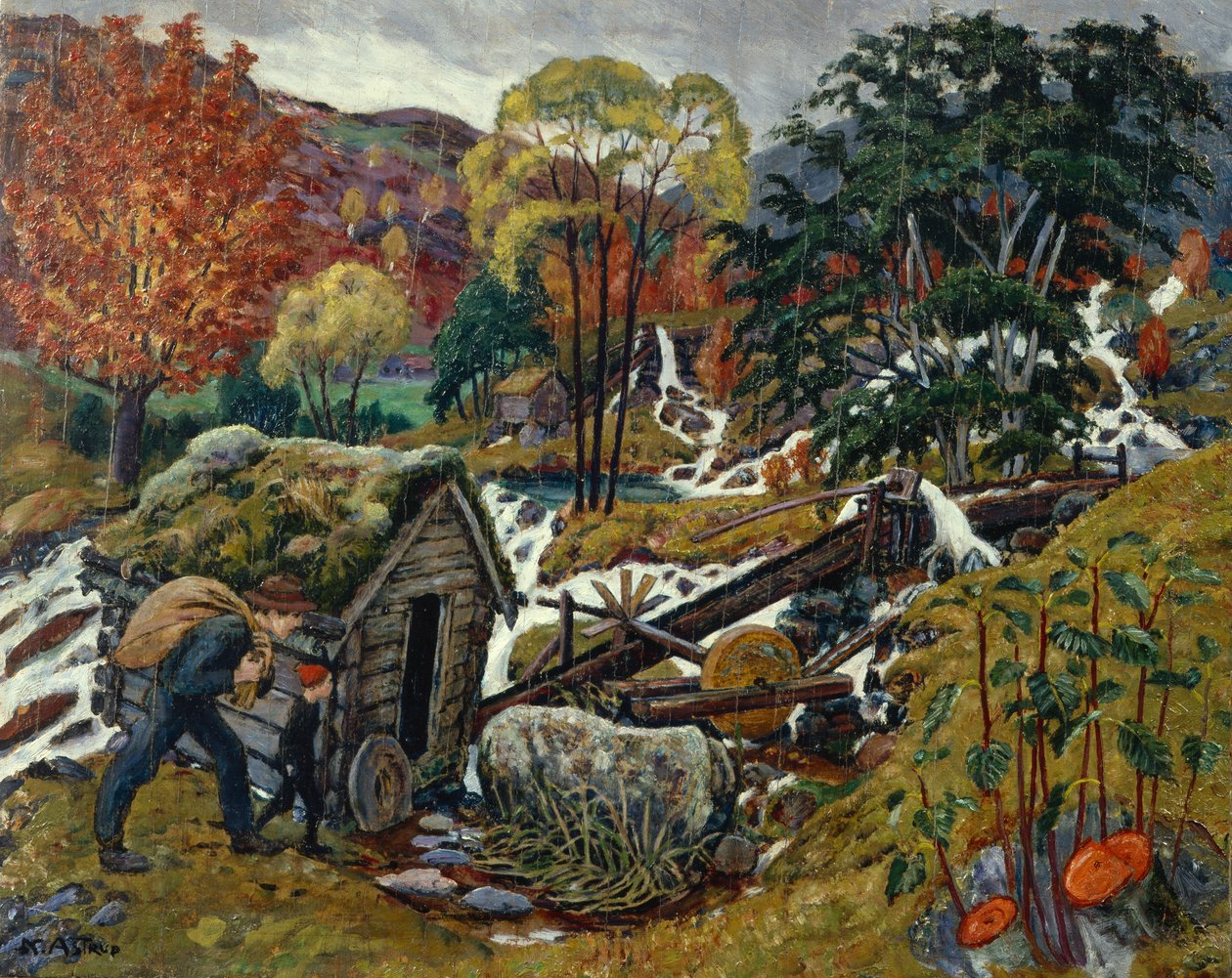 Kvennagong von Nikolai Astrup