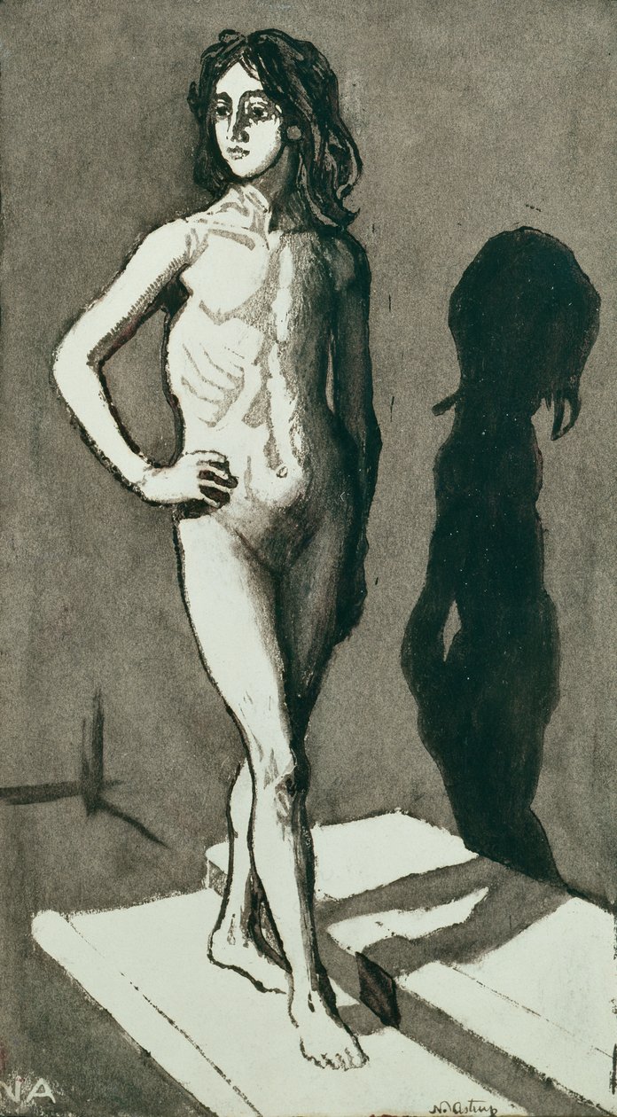 Akt von Nikolai Astrup