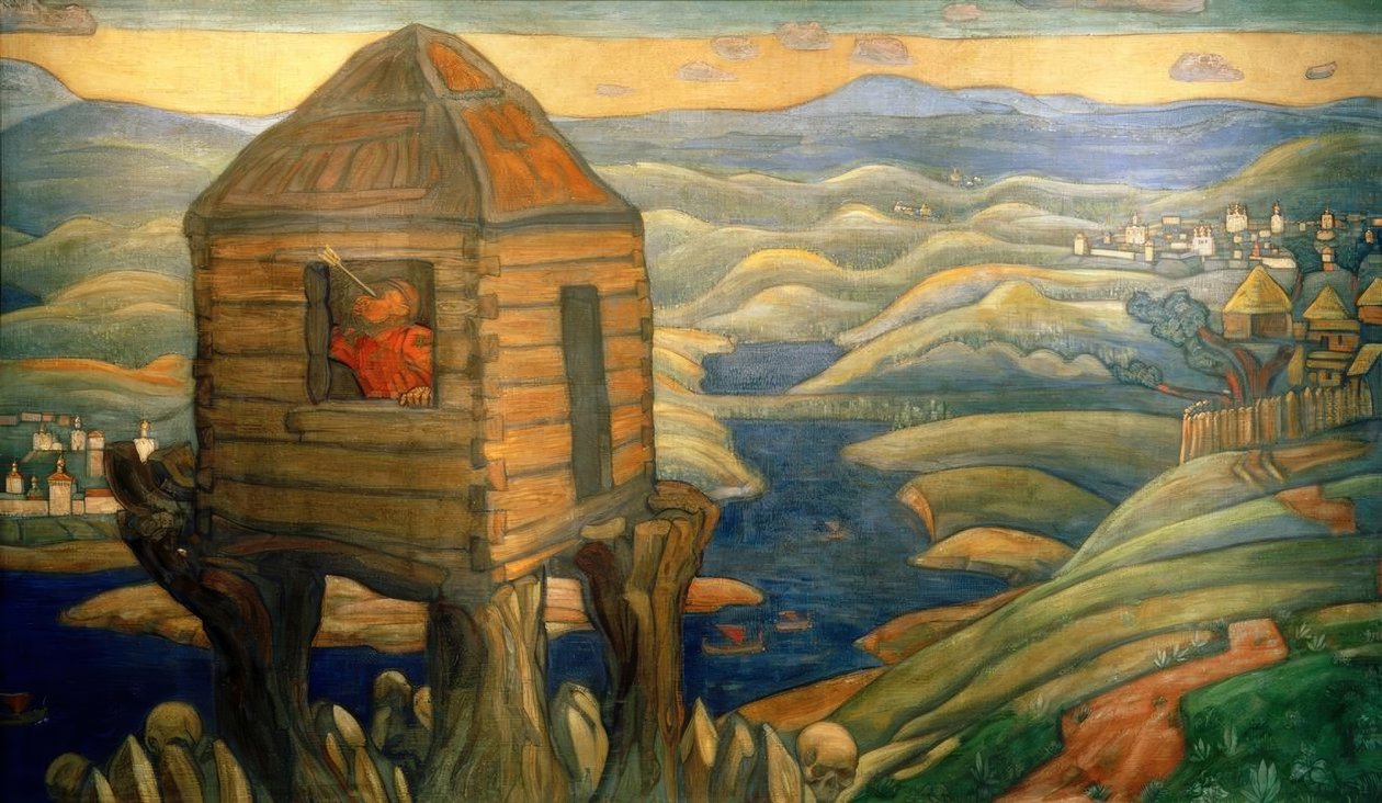 Räuber Nachtigall von Nikolai Konstantinowitsch Roerich