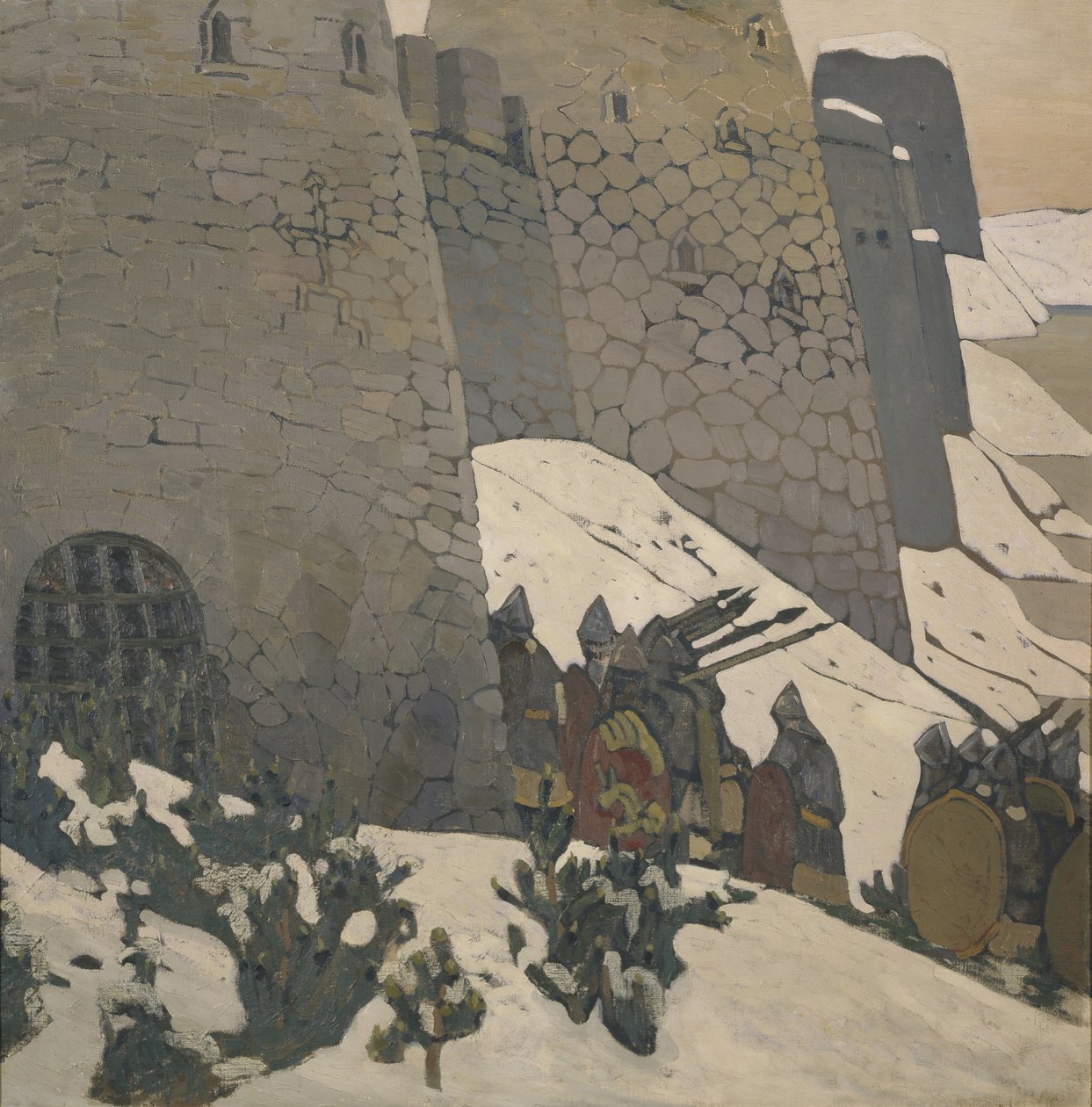 Die Uhr, 1905 von Nikolai Konstantinowitsch Roerich