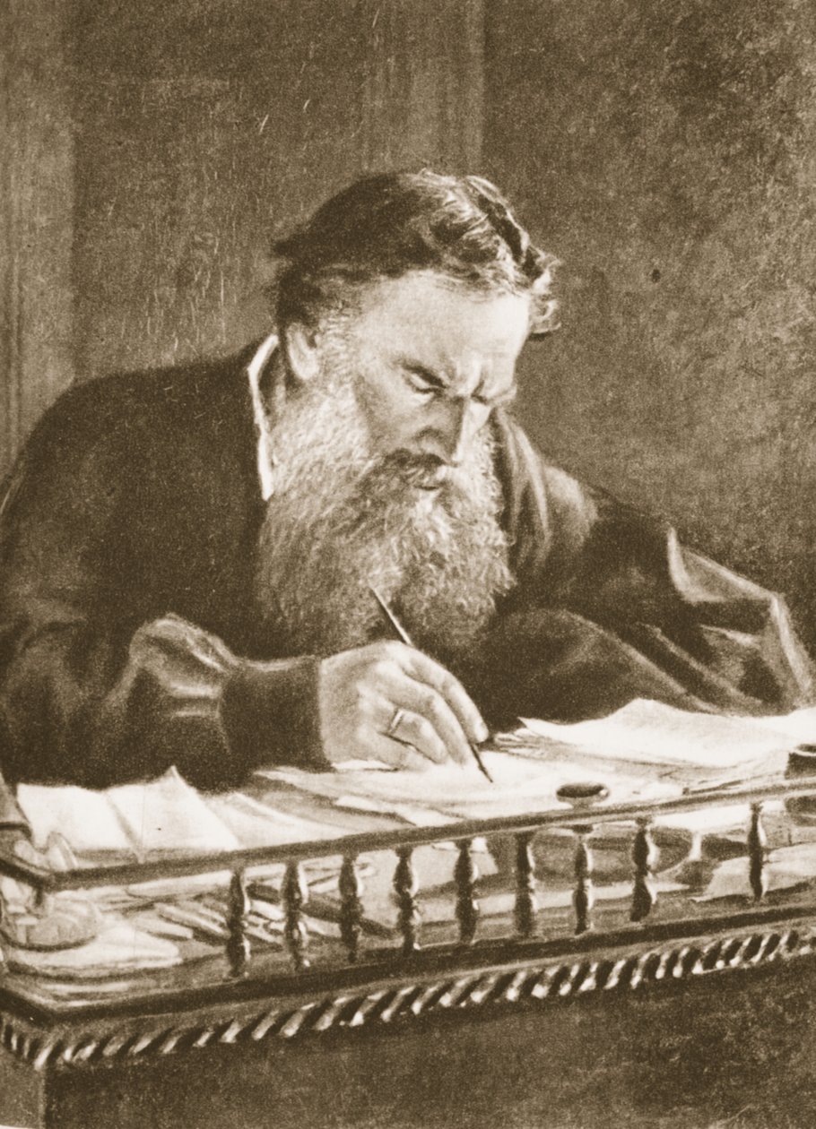 Leo Tolstoi von Nikolai Nikolaevich Ge