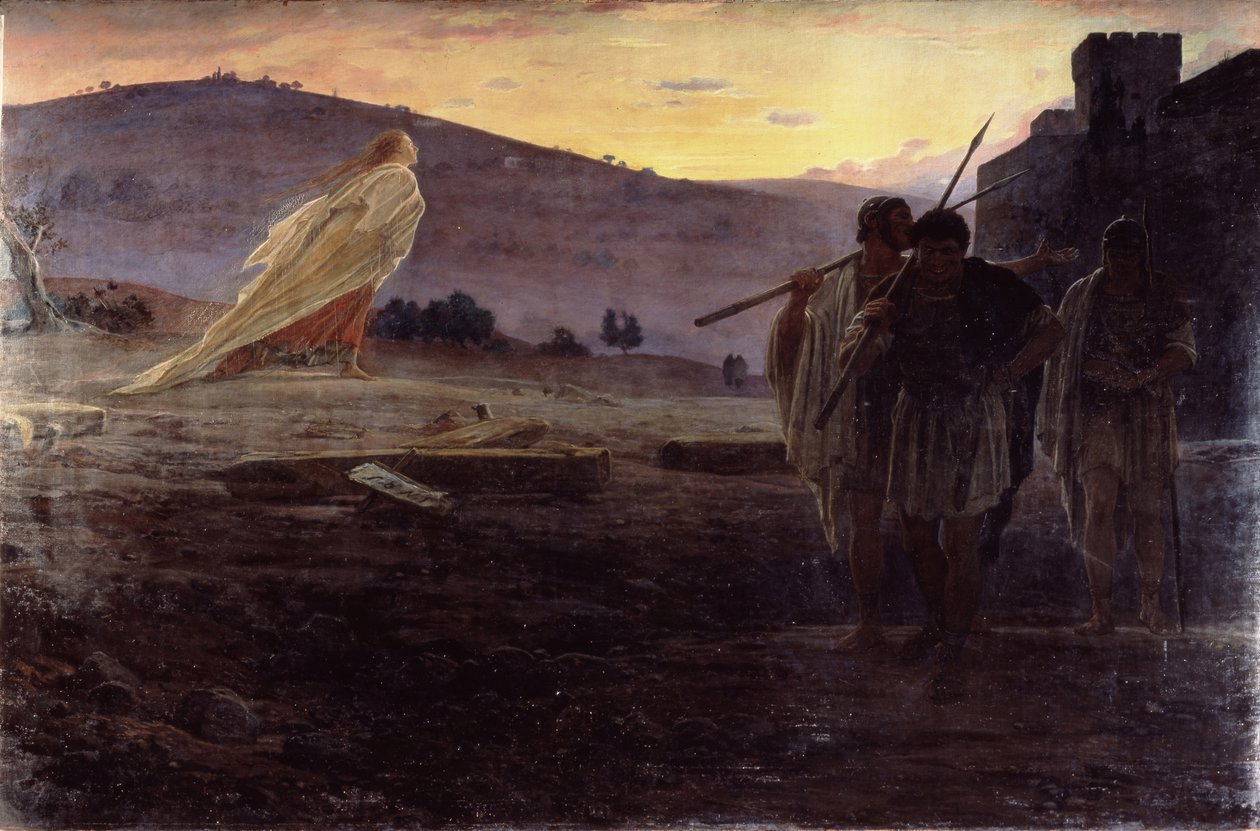 Herolde der Auferstehung, 1867 von Nikolai Nikolayevich Ge