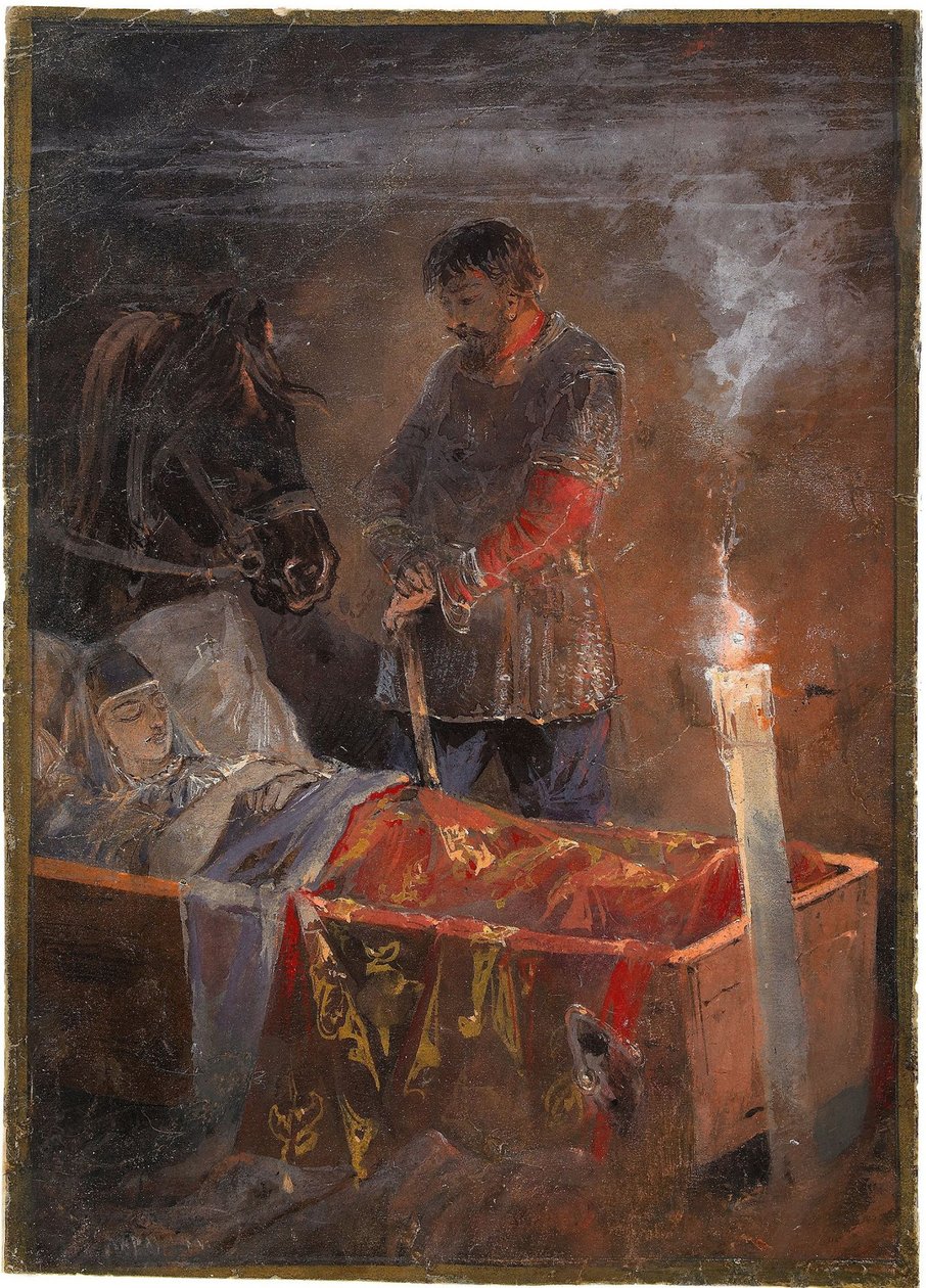 Dornröschen, 1889 von Nikolai Nikolayevich Karasin