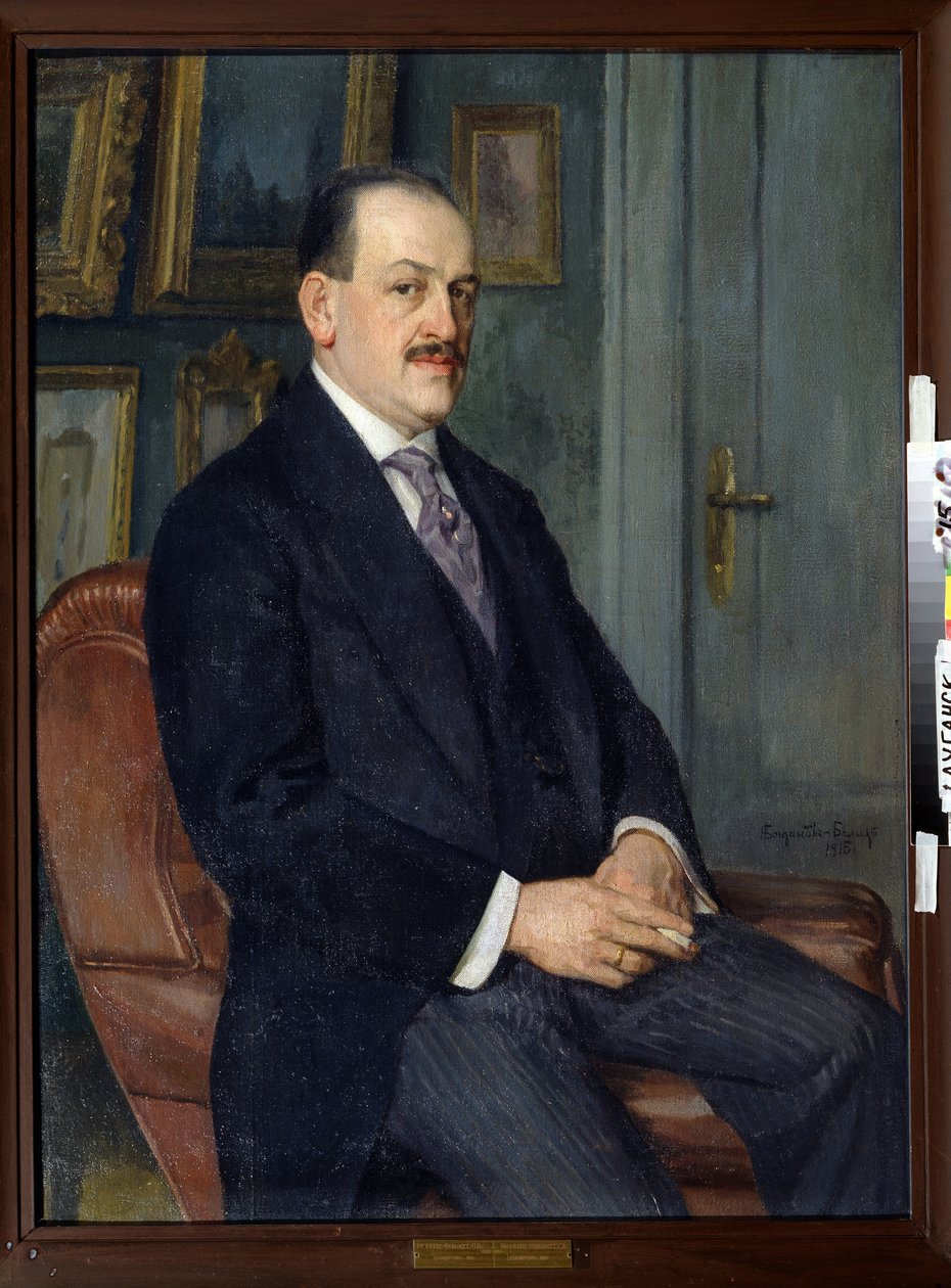 Selbstporträt von Nikolai Petrovich Bogdanov Belsky