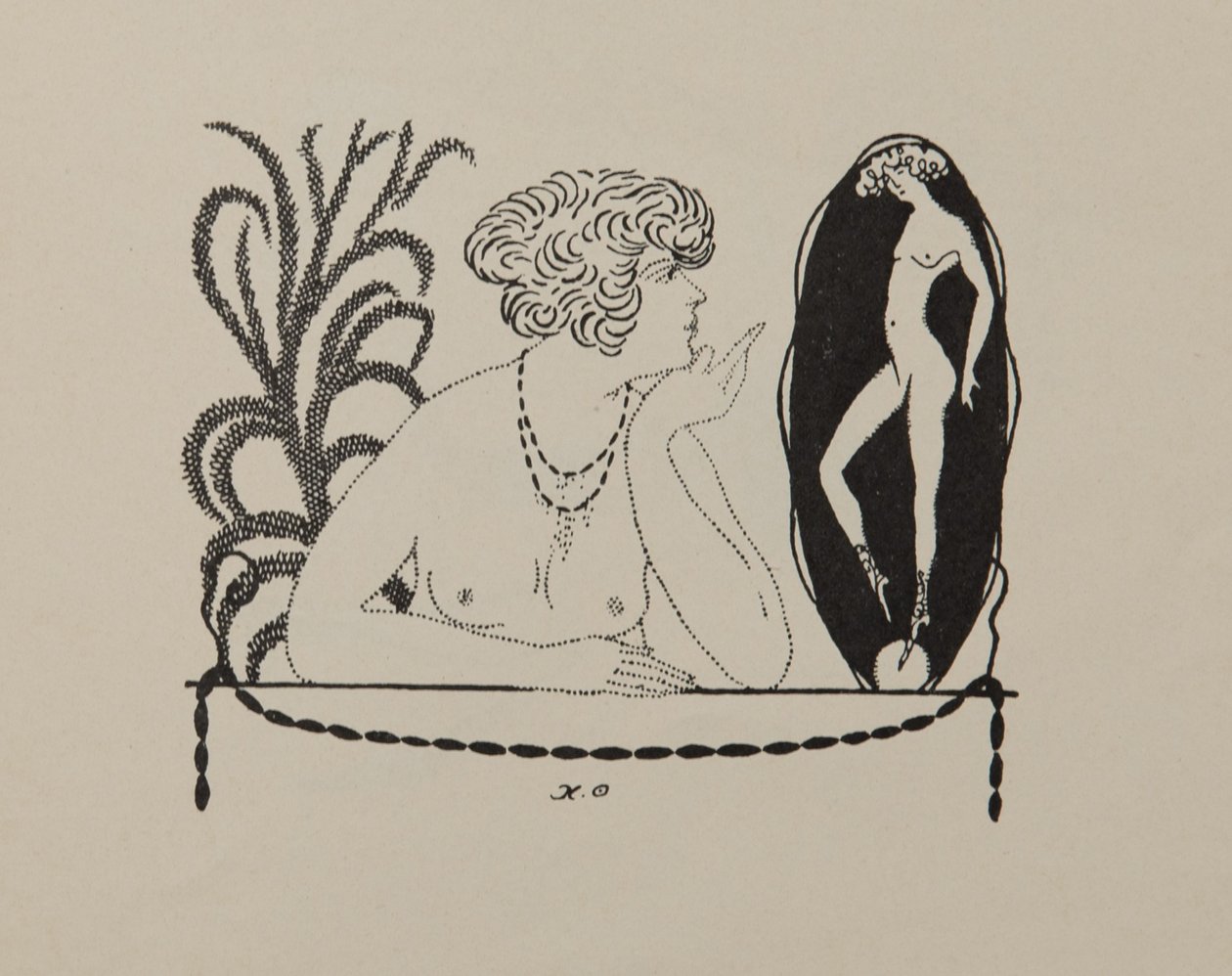 Vignette von Nikolai Petrovich Feofilaktov