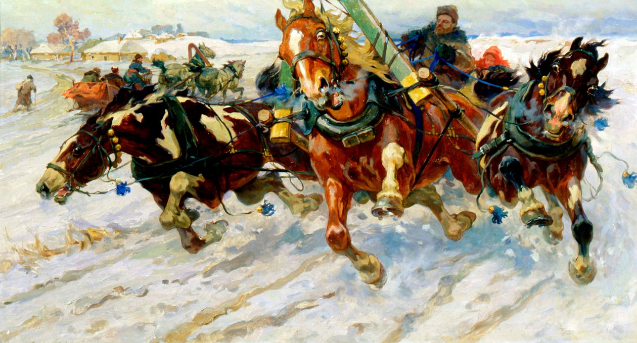Troika von Nikolai Samokish