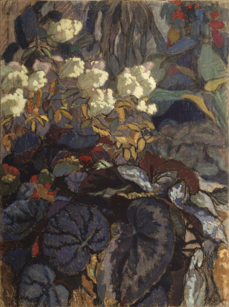 Blumen, 1911 von Nikolai Semyonovich Zaytsev