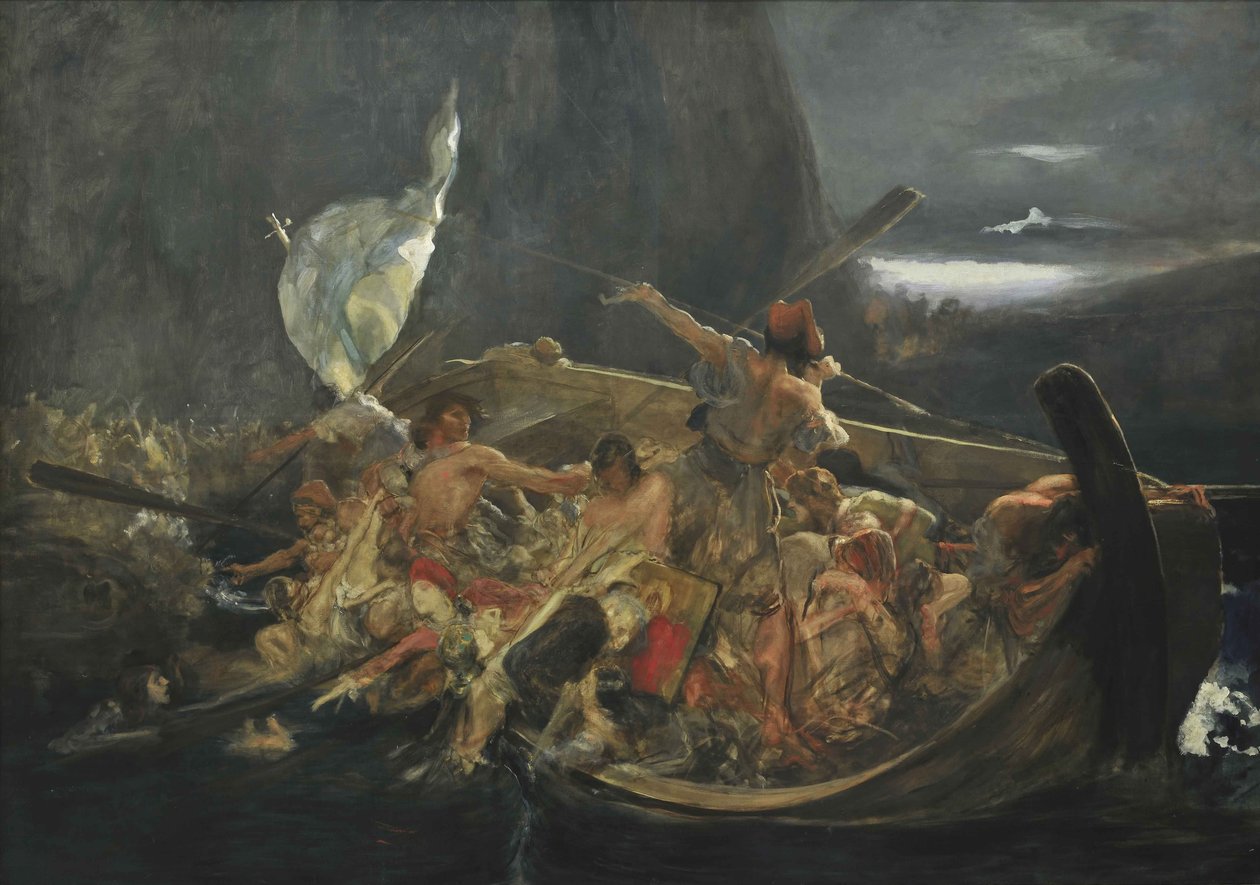 Mit der Katastrophe der Psarons von Gyzis Nikolaos