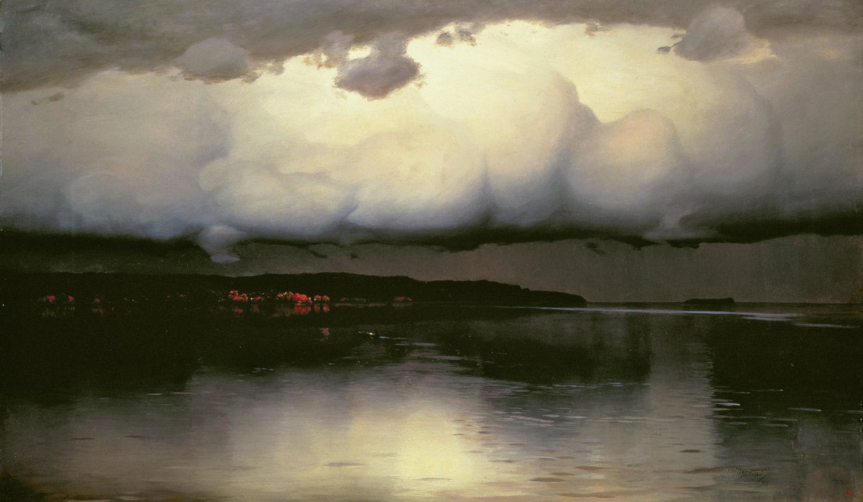 Es wurde still, 1890 von Nikolay Nikanorovich Dubovskoy