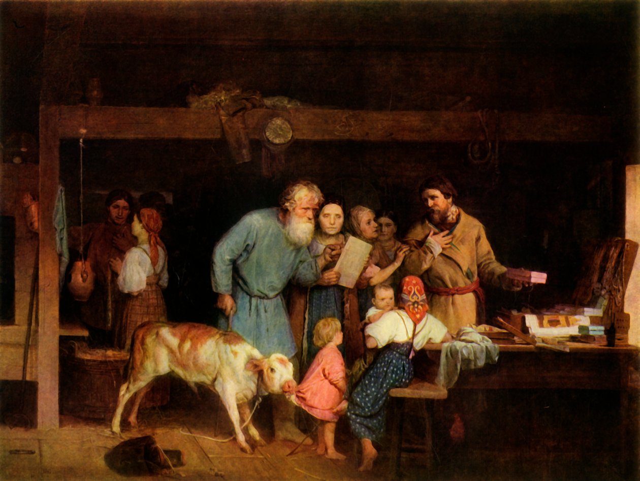 Ofena, der Ladenbesitzer, 1865, 1965 von Nikolay Koshelev