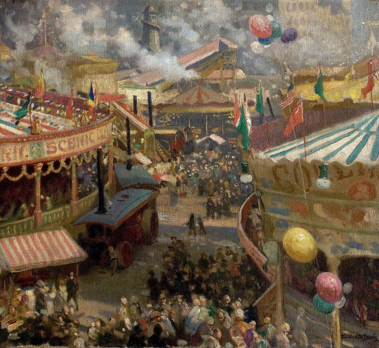 Nottingham Goose Fair von Noel Denholm Davis