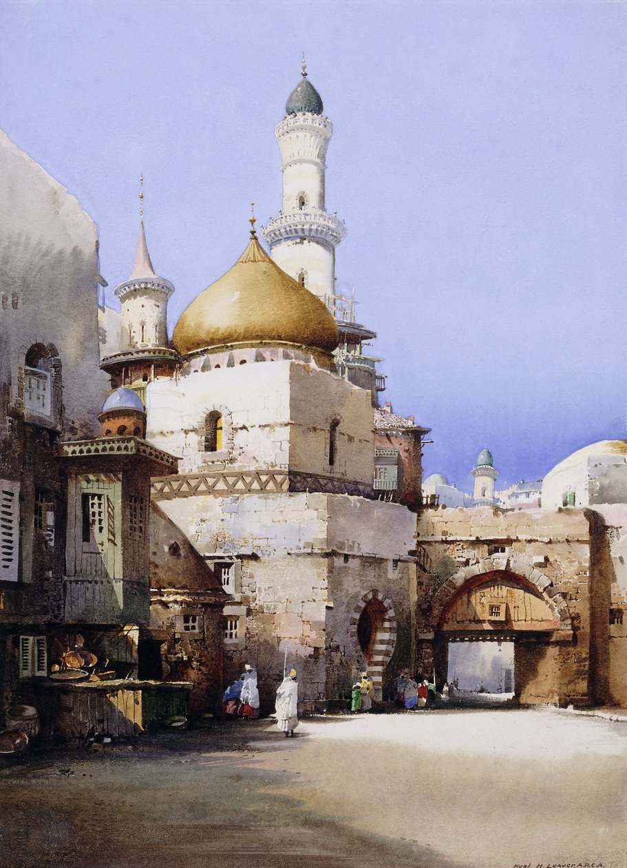 In der Nähe der Moschee von Noel Harry Leaver