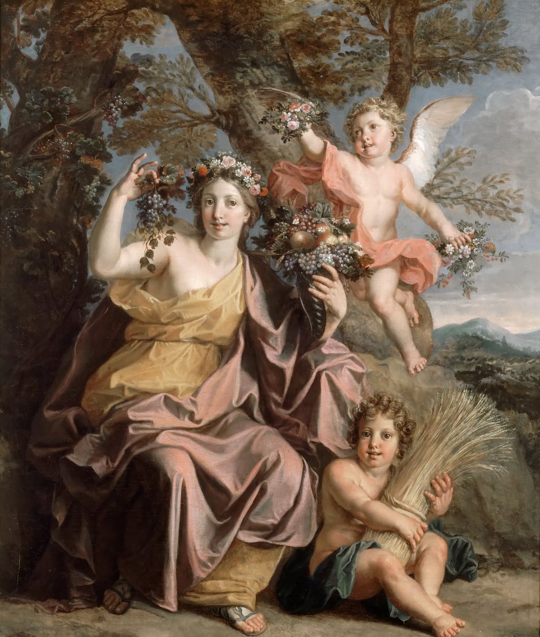 Überfluss von Noël Coypel