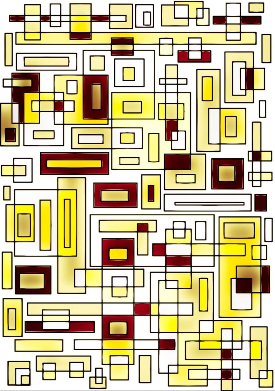 Goldene Formen von Nomi Morina
