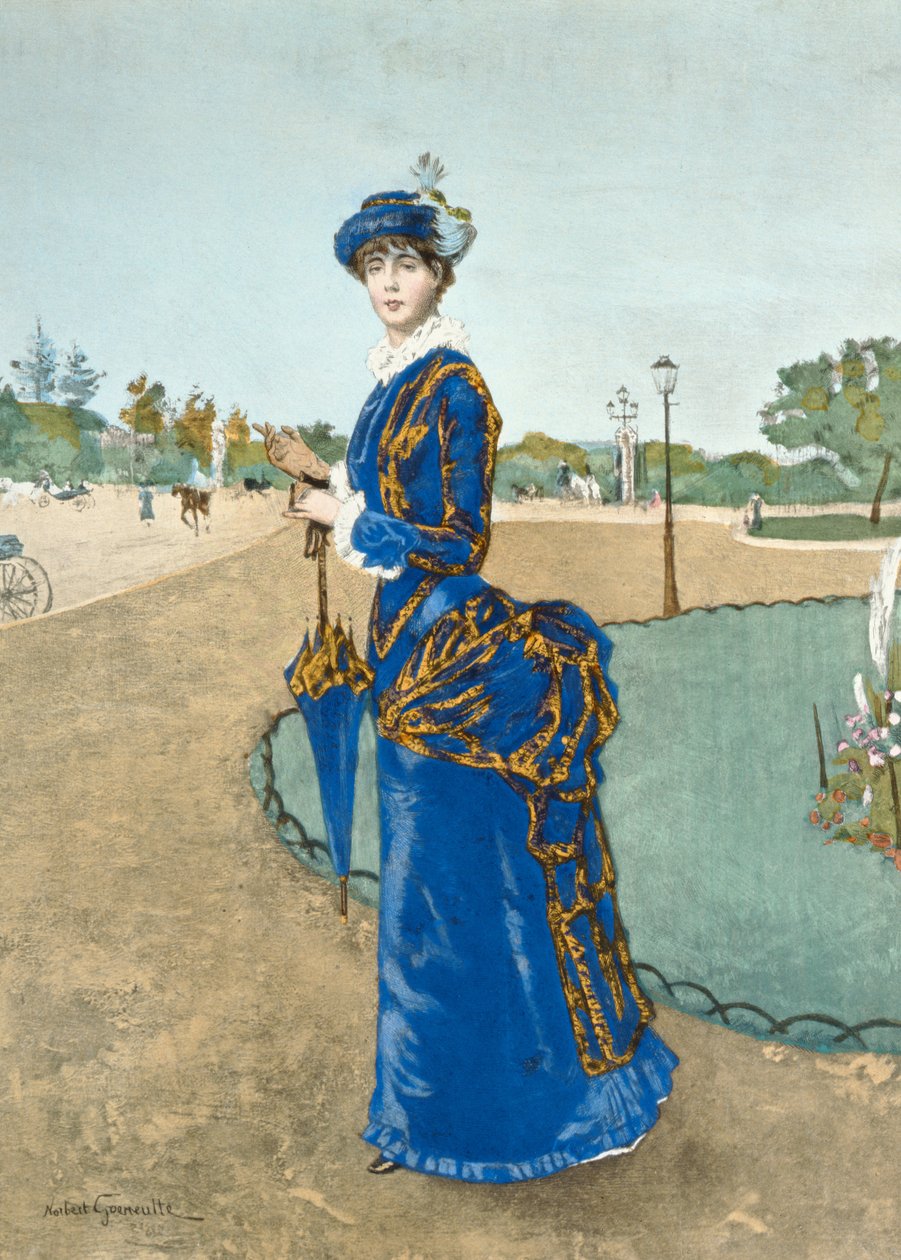 Oktober, um 1880 von Norbert Goeneutte