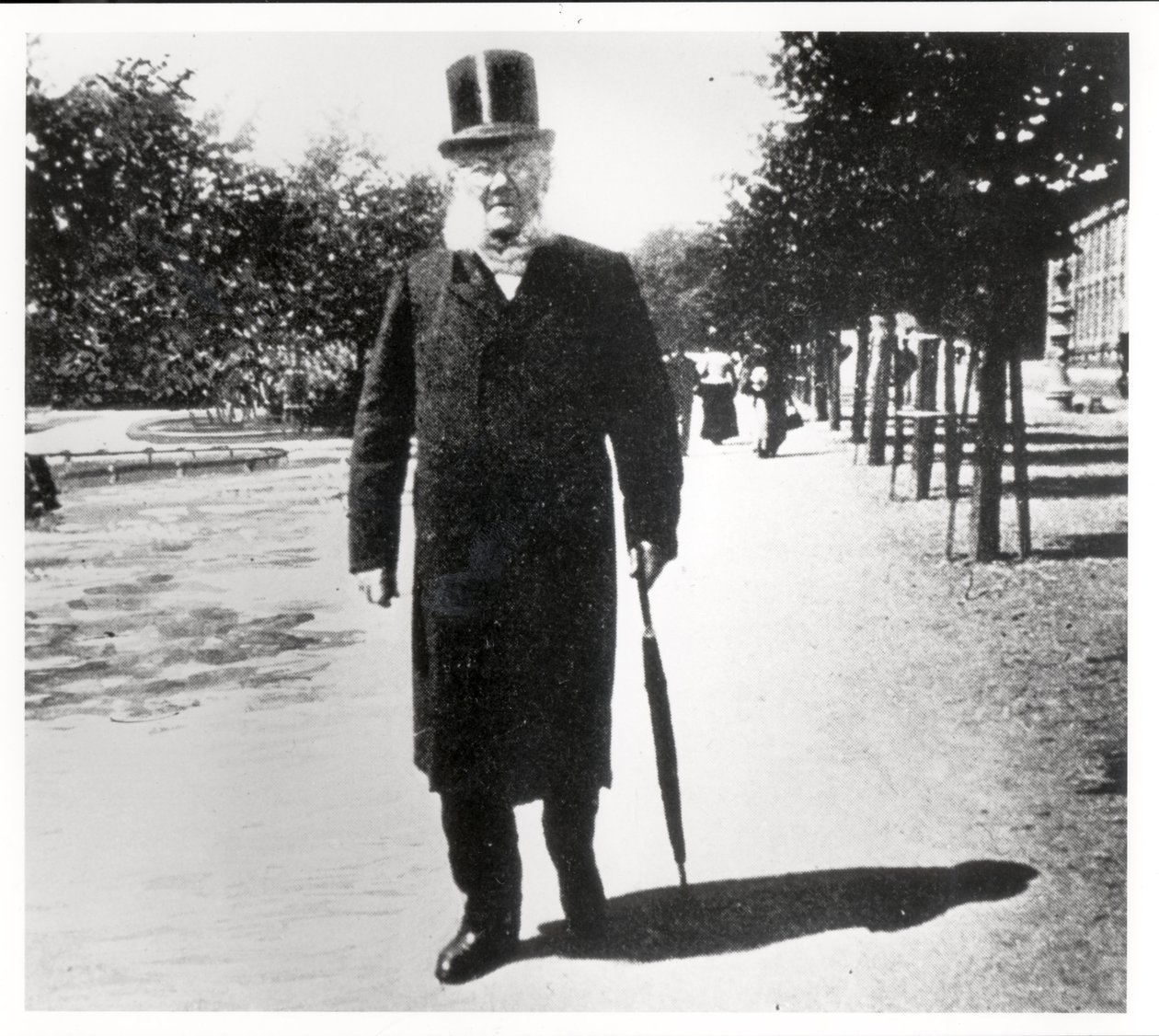 Henrik Ibsen in Oslo, 1896 von Norwegian School