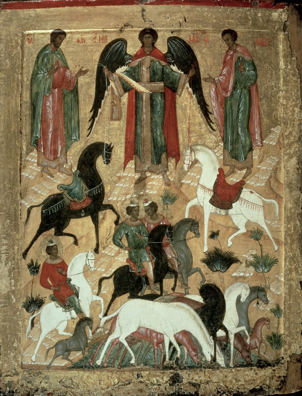 SS. Florus und Laurus von Novgorod School