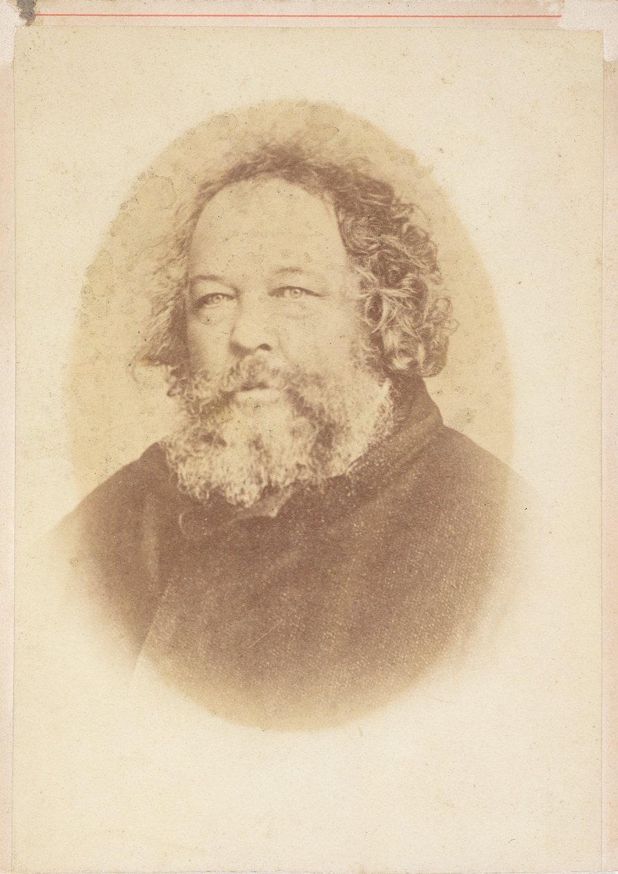 Porträt von Michail Alexandrowitsch Bakunin (1814-1876), von O. Meistring, Genf 1867 von O. Meistring
