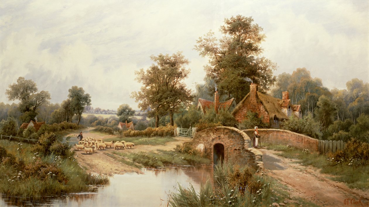 Der Schafstreiber von Thomas Clark