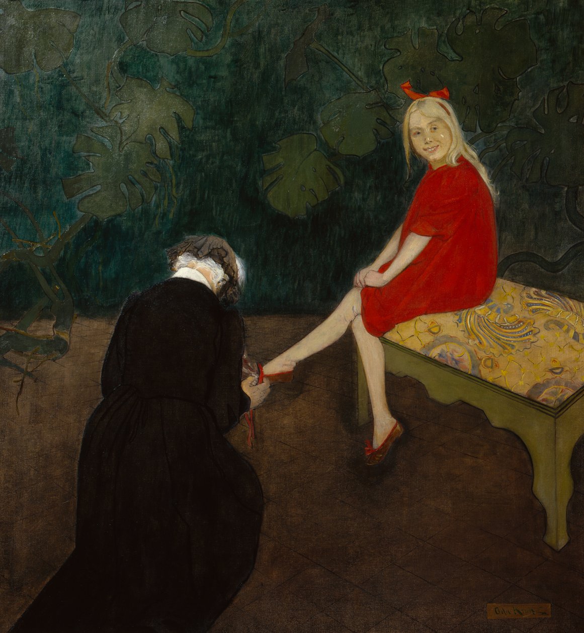 Rot und Schwarz von Oda Krohg