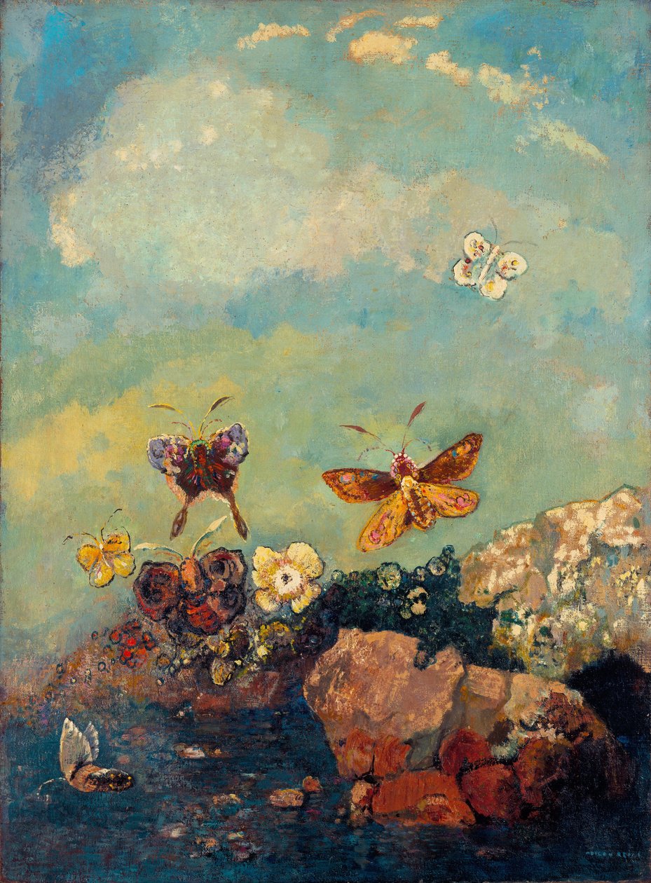 Schmetterlinge von Odilon Redon
