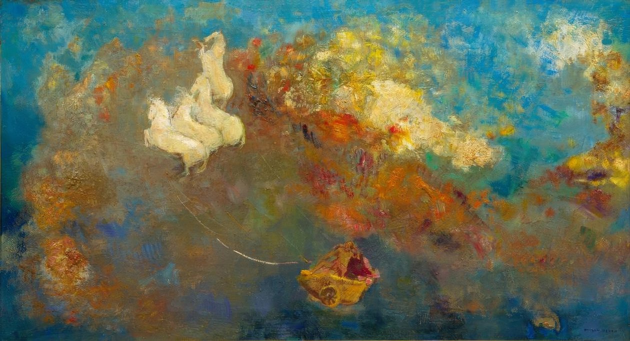 Der Wagen des Apollon von Odilon Redon