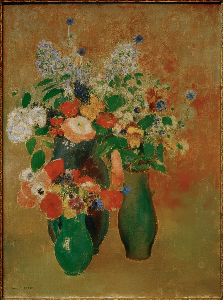 Blumenstrauß von Odilon Redon