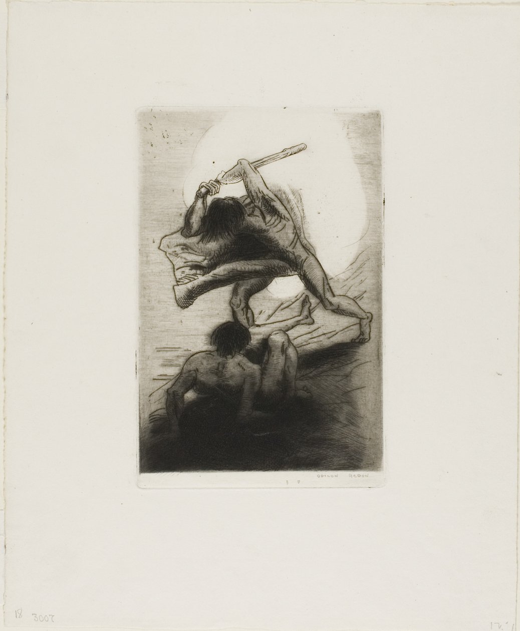 Kain und Abel von Odilon Redon