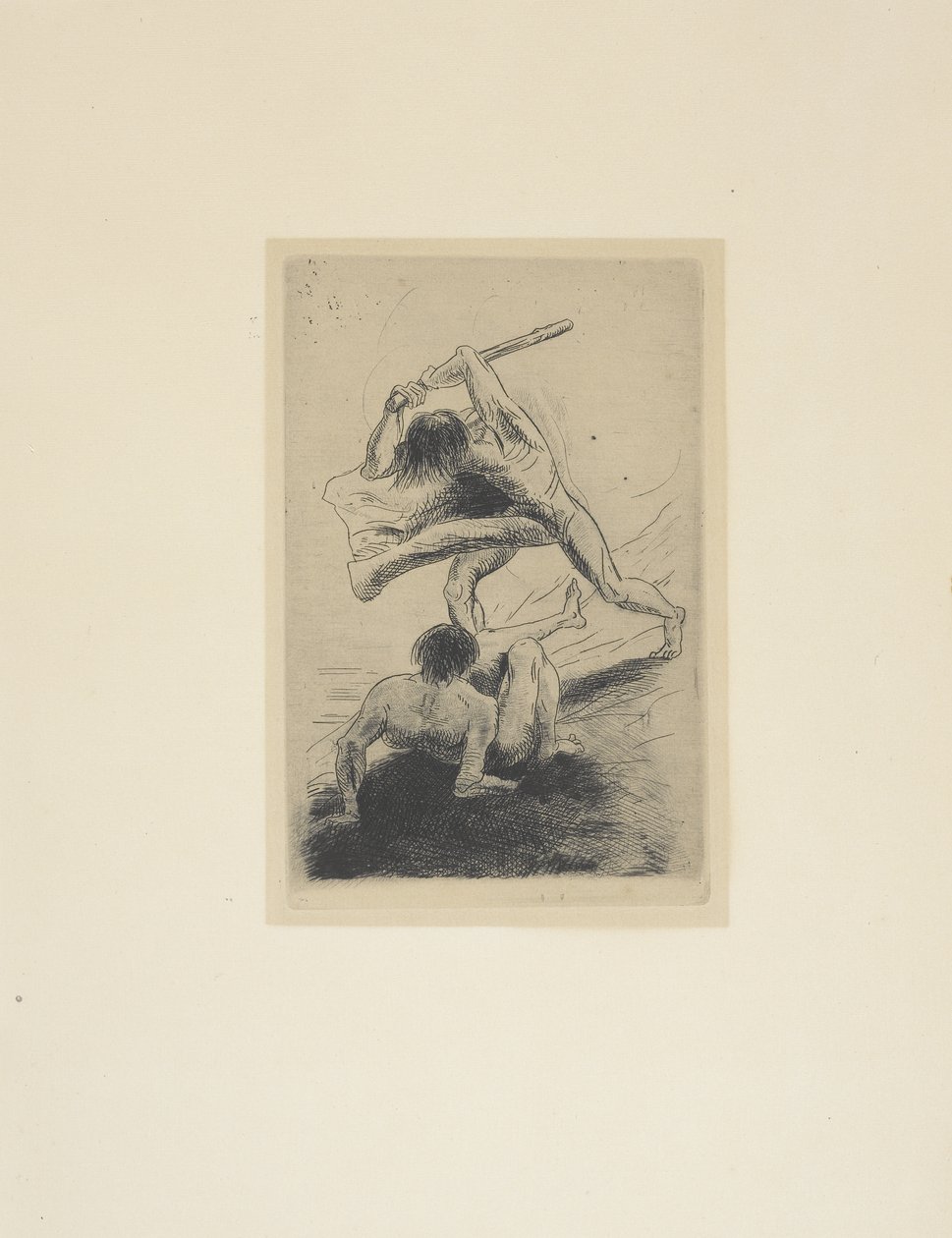 Kain und Abel von Odilon Redon