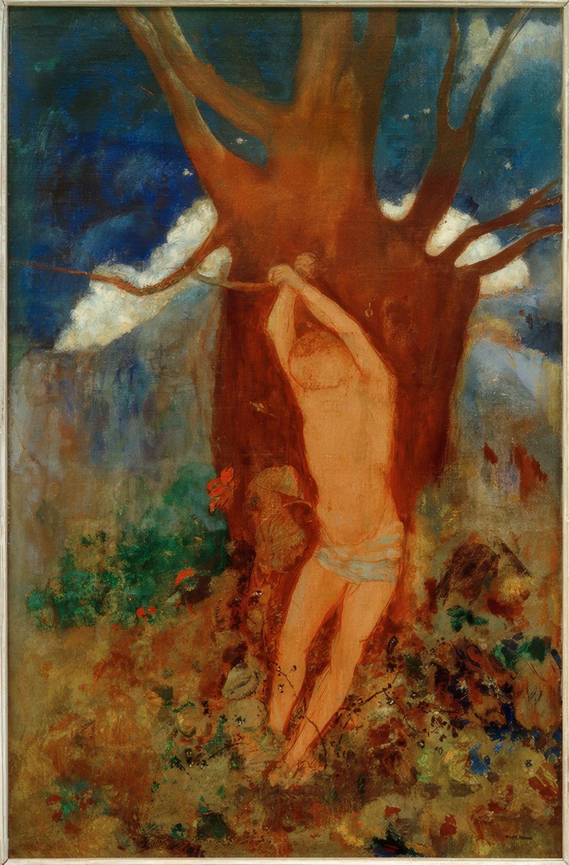 Der heilige Sebastian von Odilon Redon