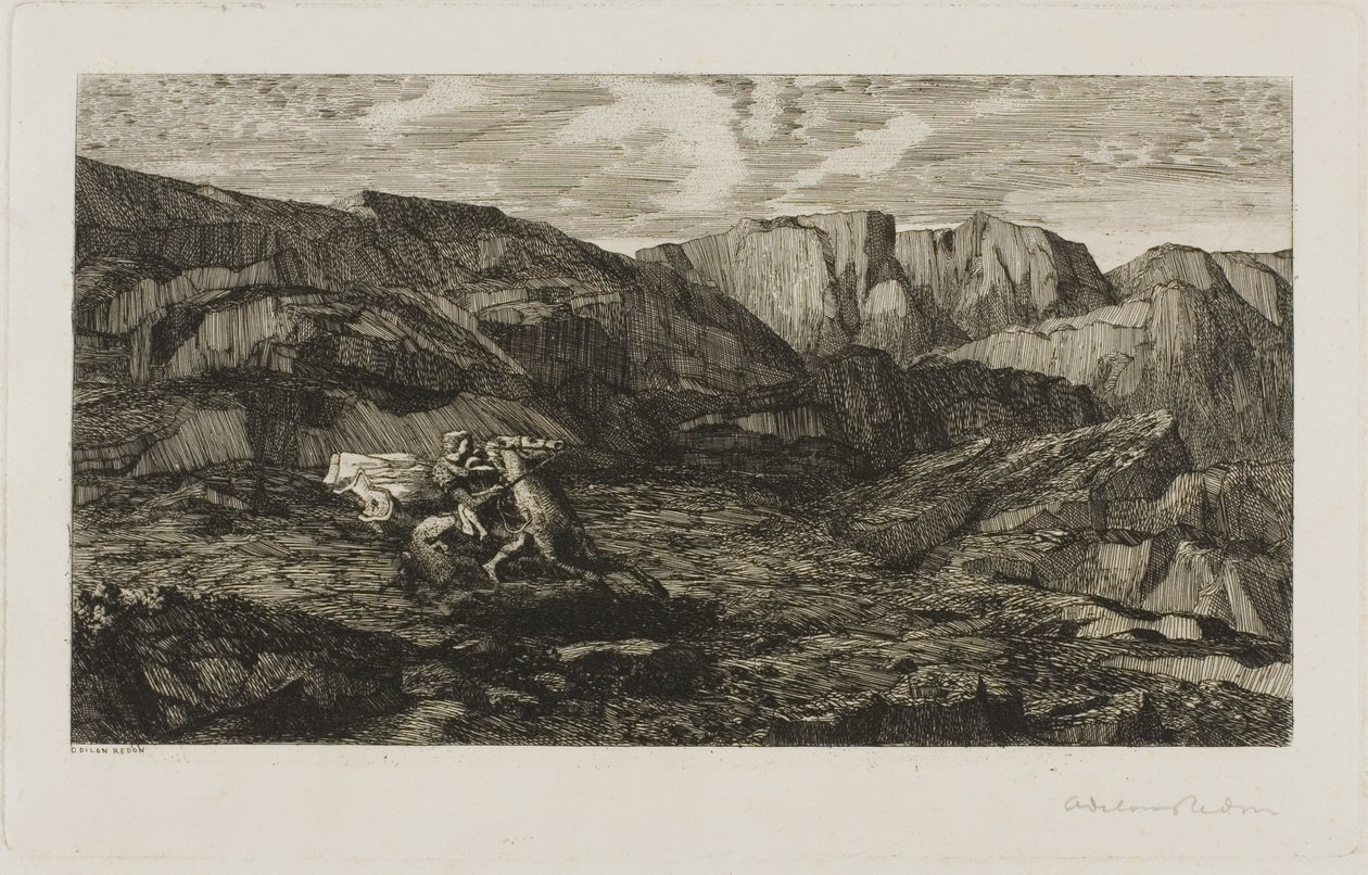 Angst von Odilon Redon