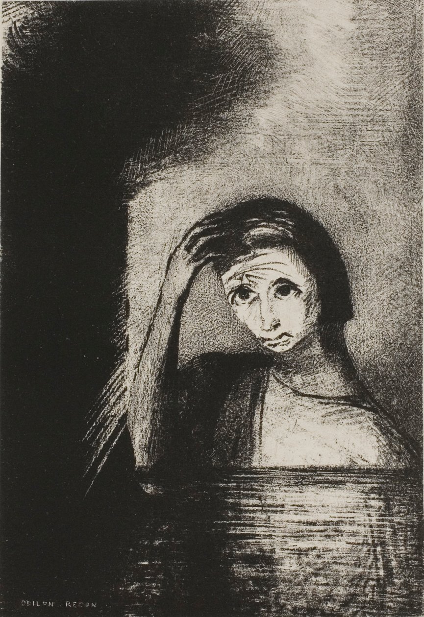 Frontispiz aus Emile Verhaerens Les Debacles von Odilon Redon