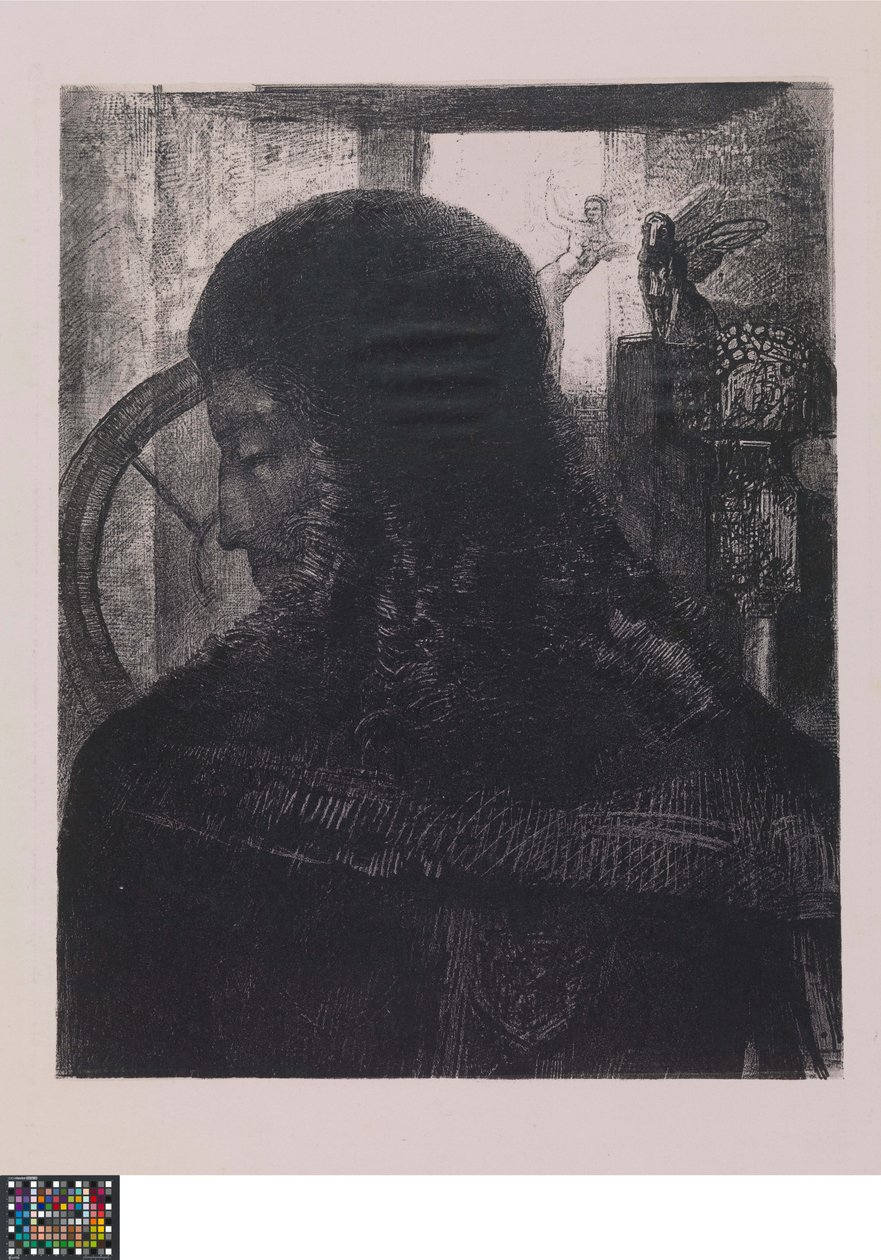 Der alte Ritter von Odilon Redon