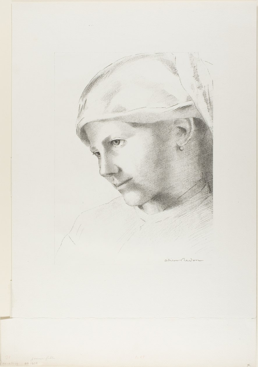 Mädchen von Odilon Redon