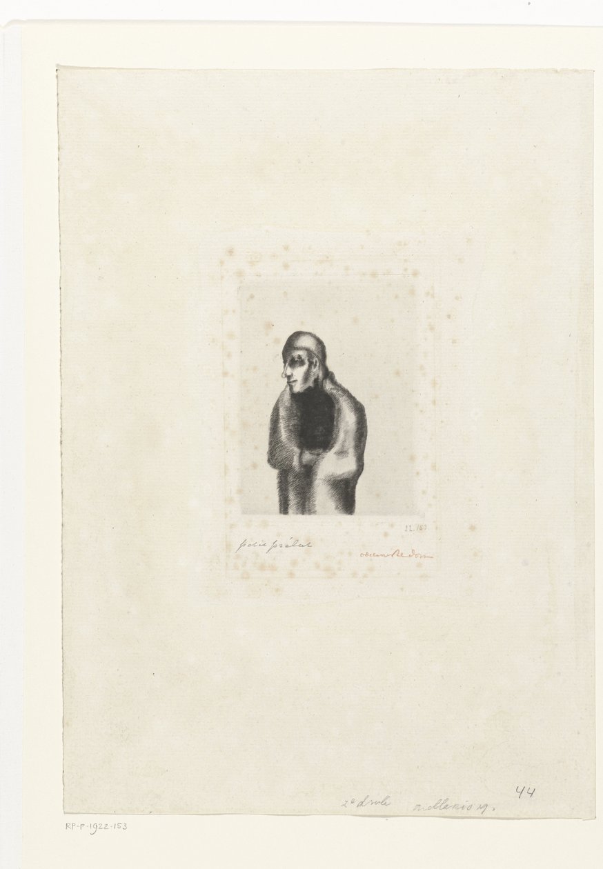 Kleiner Prälat von Odilon Redon