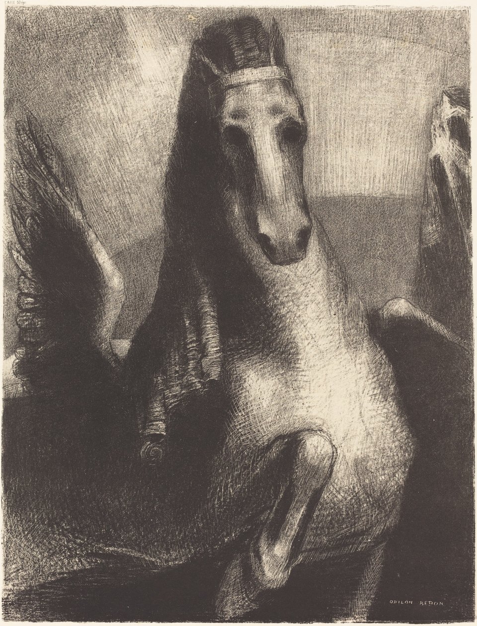 Der Flügel von Odilon Redon