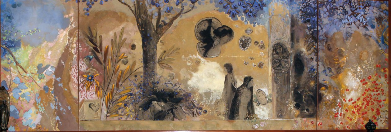 Die Nacht, 1910-1911 von Odilon Redon