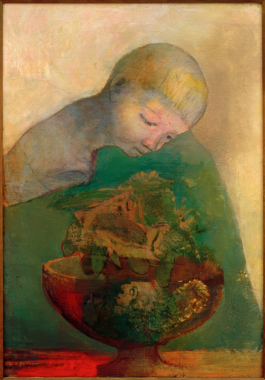 Schale des Werdens von Odilon Redon