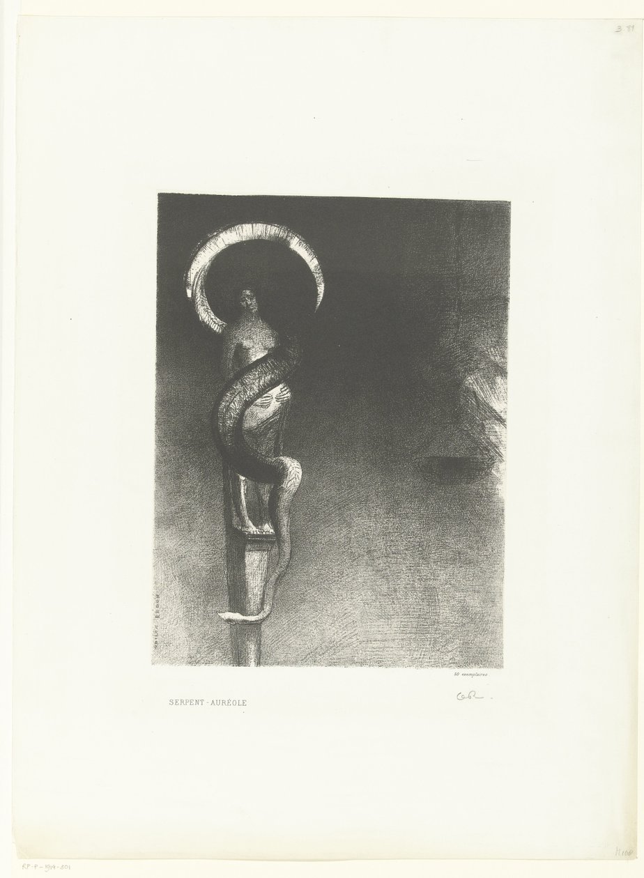 Schlangenaureole von Odilon Redon