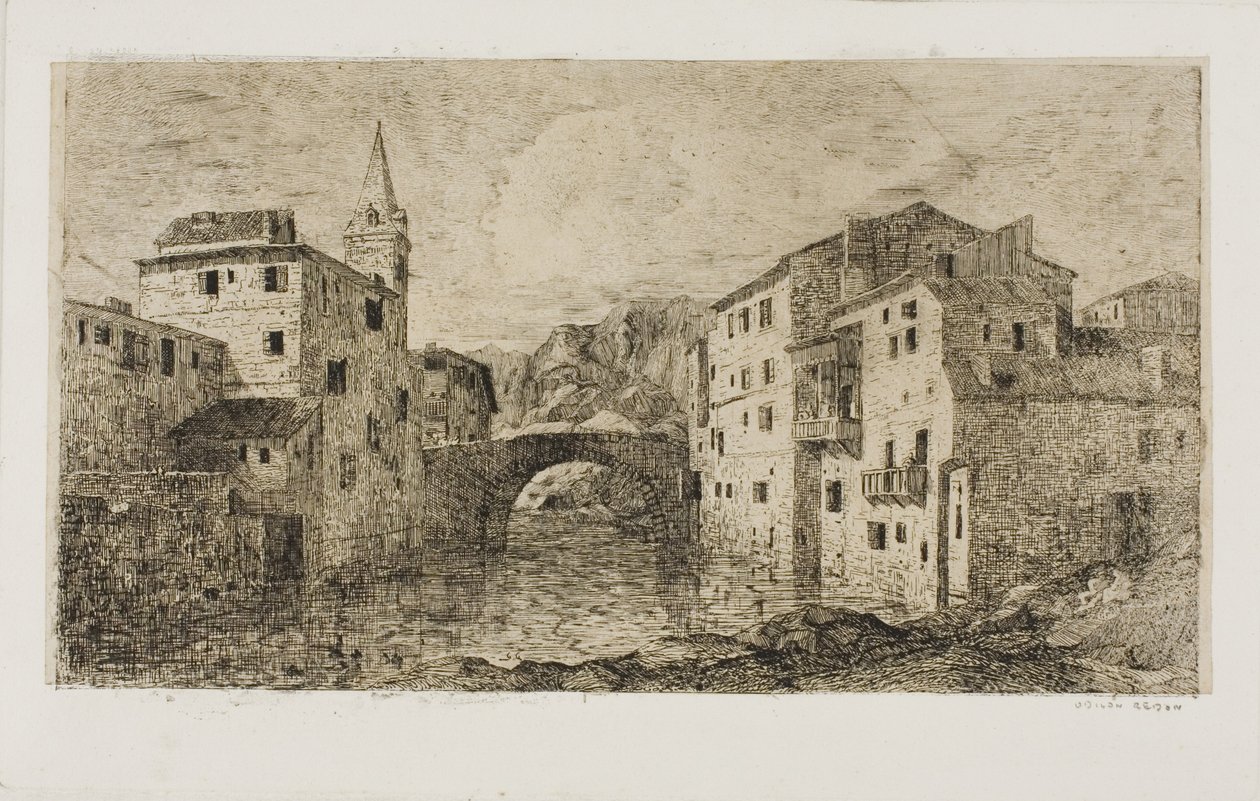 St.-Jean-Pied-de-Port von Odilon Redon