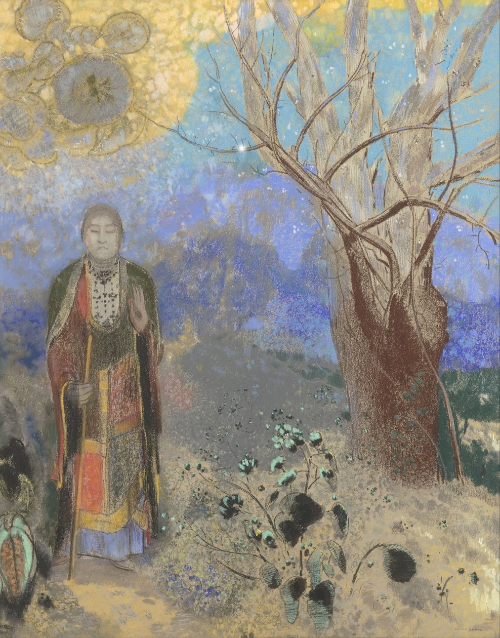 Der Buddha von Odilon Redon