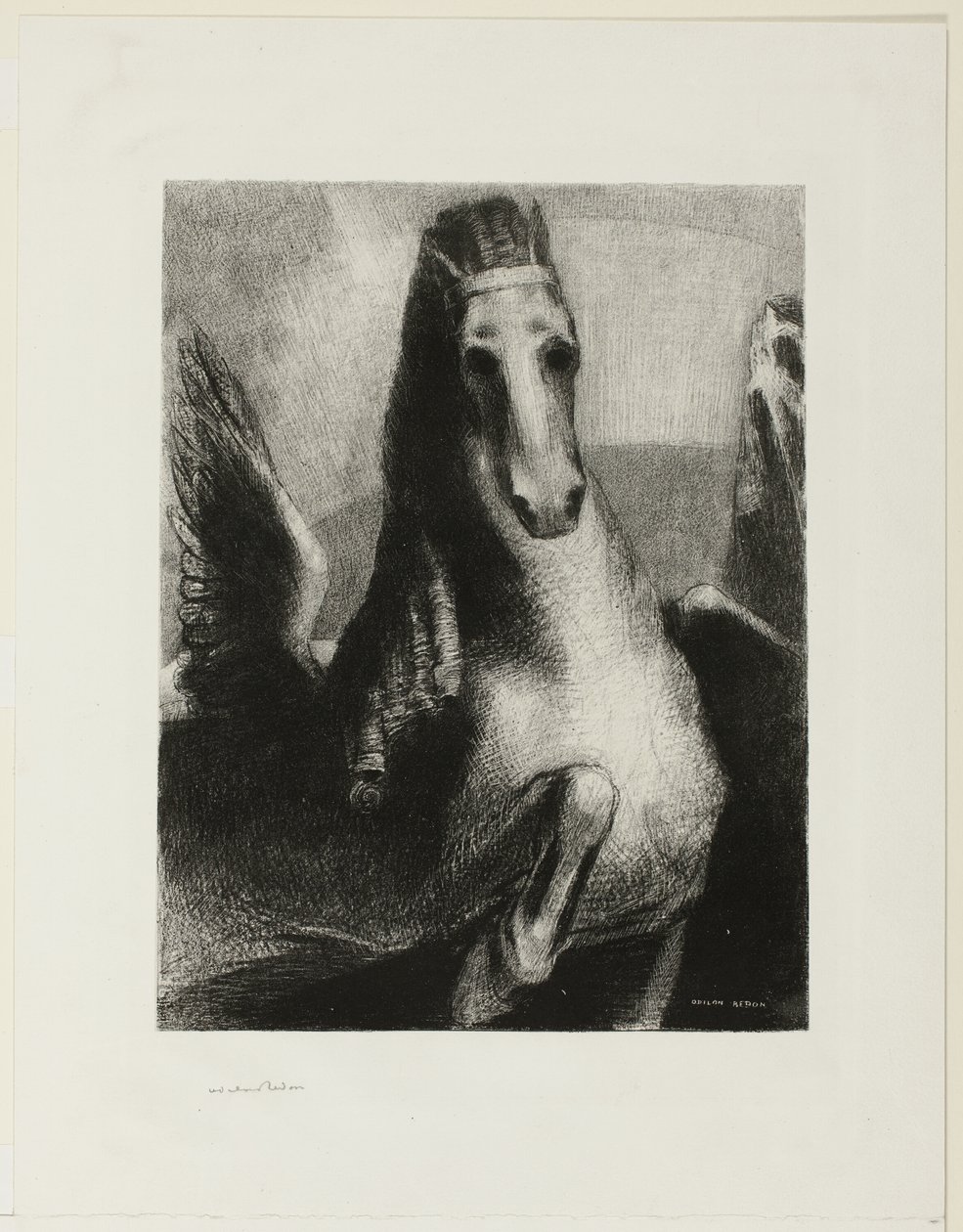 Der Flügel von Odilon Redon