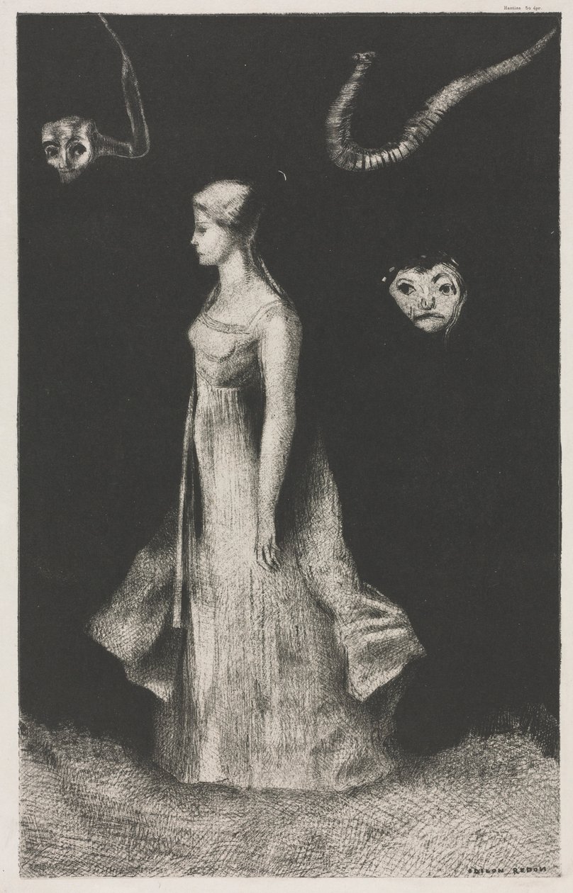Besessenheit von Odilon Redon Printer: Monrocq