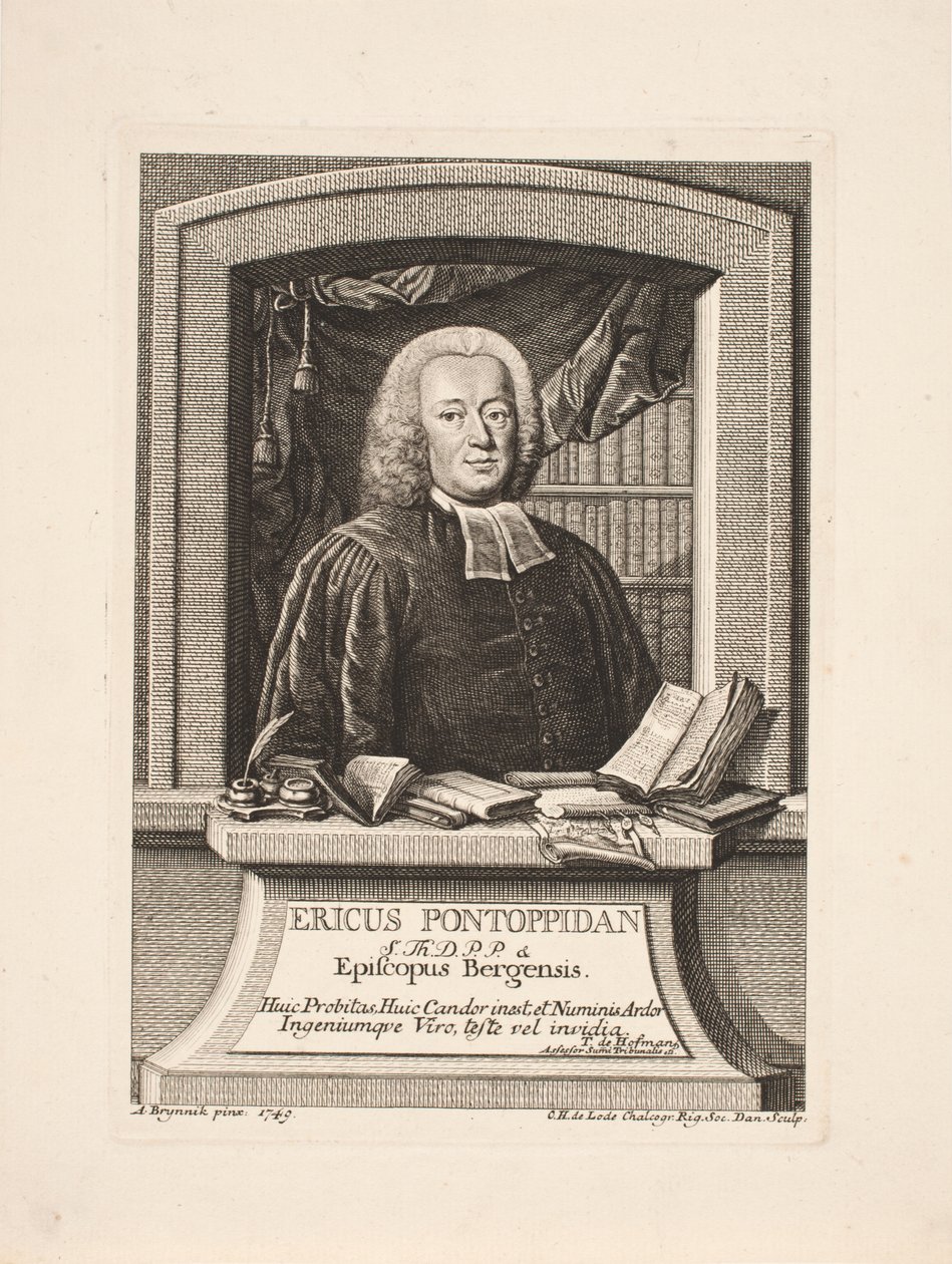 Erik Pontoppidan (der Jüngere) Bischof von Odvardt Helmoldt de Lode