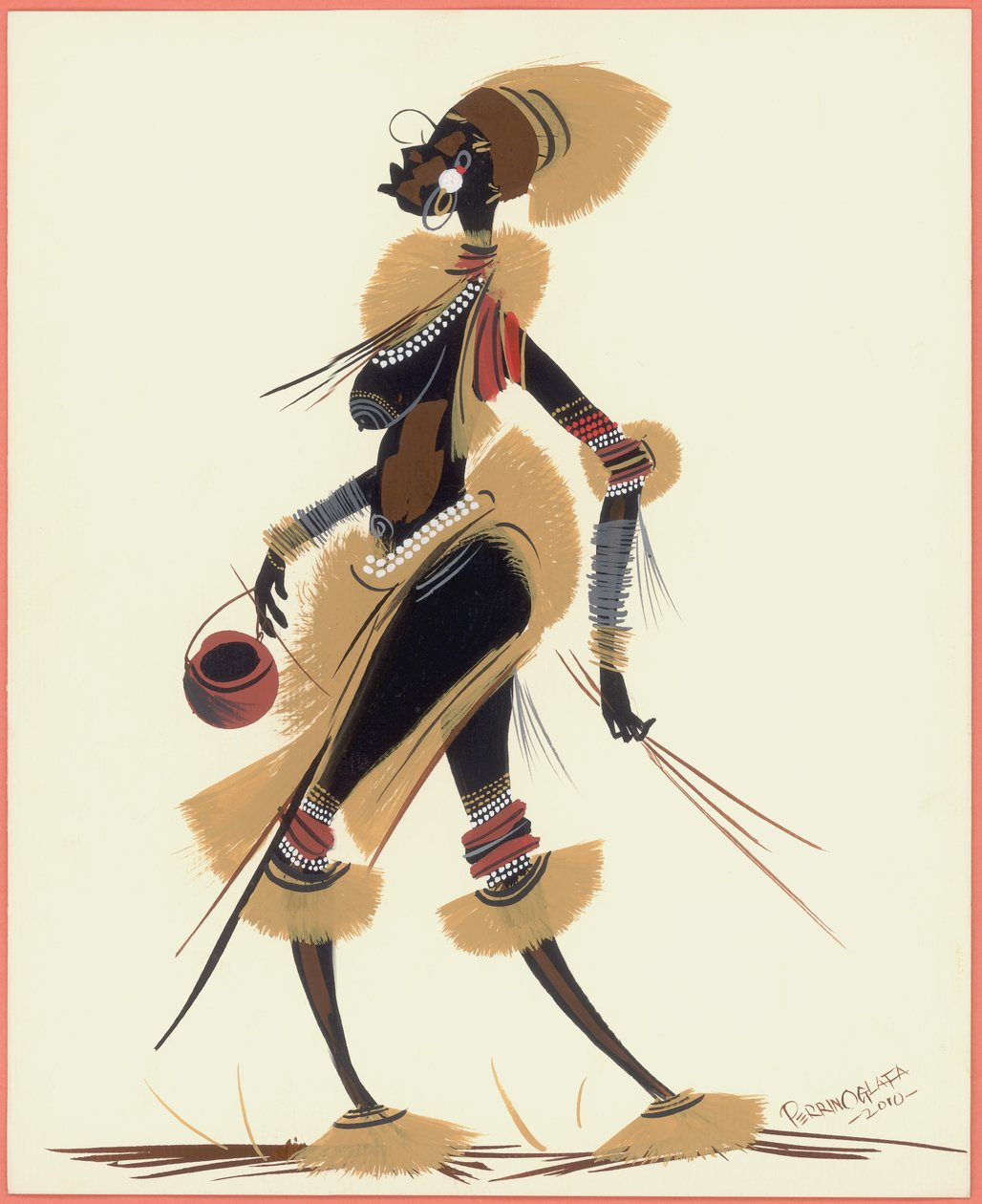 Die Rückkehr einer Frau, 2010 von Oglafa Ebitari Perrin