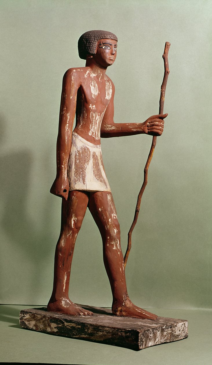 Modell eines Beamten von Old Kingdom Egyptian