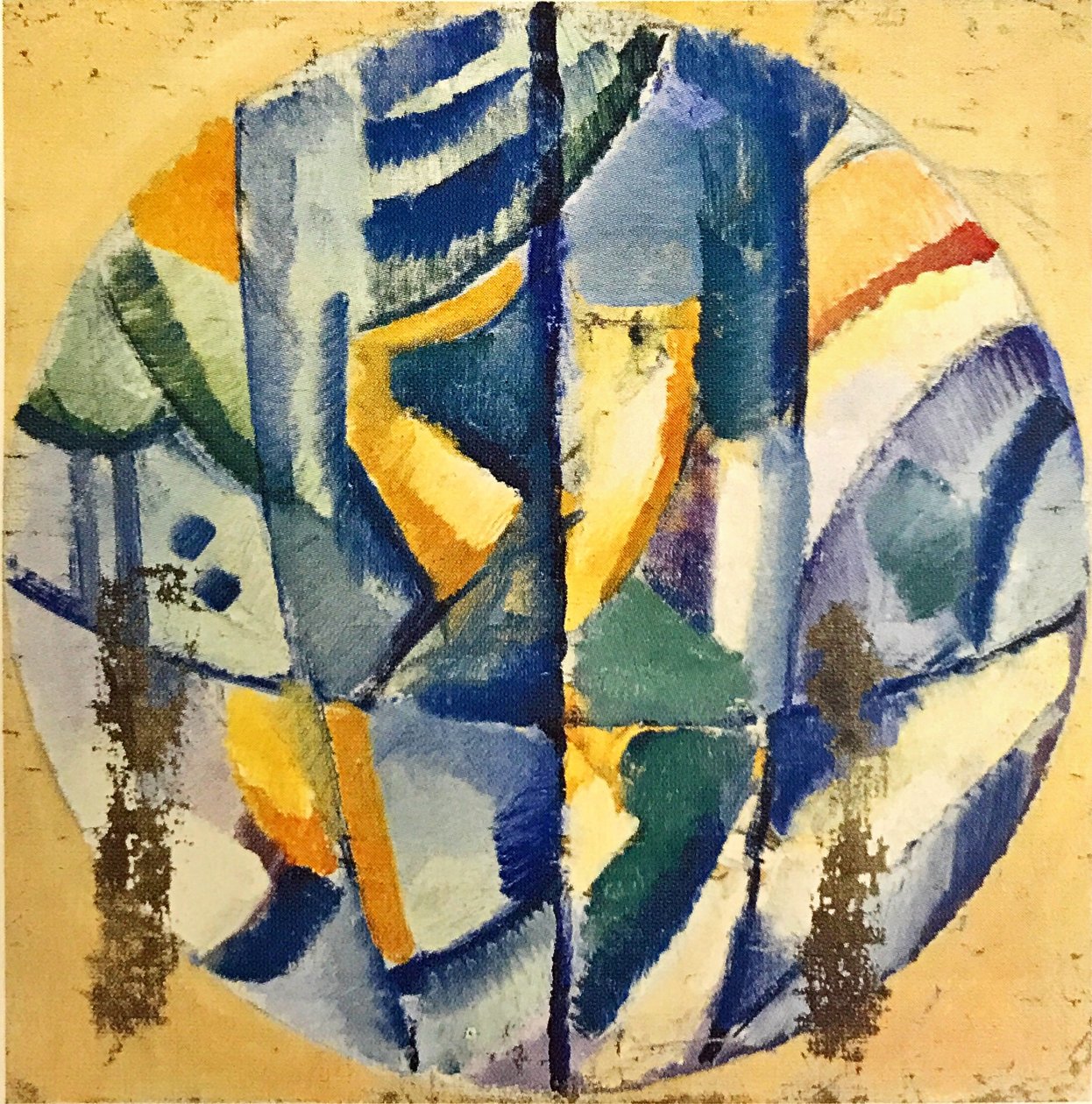 Farbkomposition von Olga Rozanova