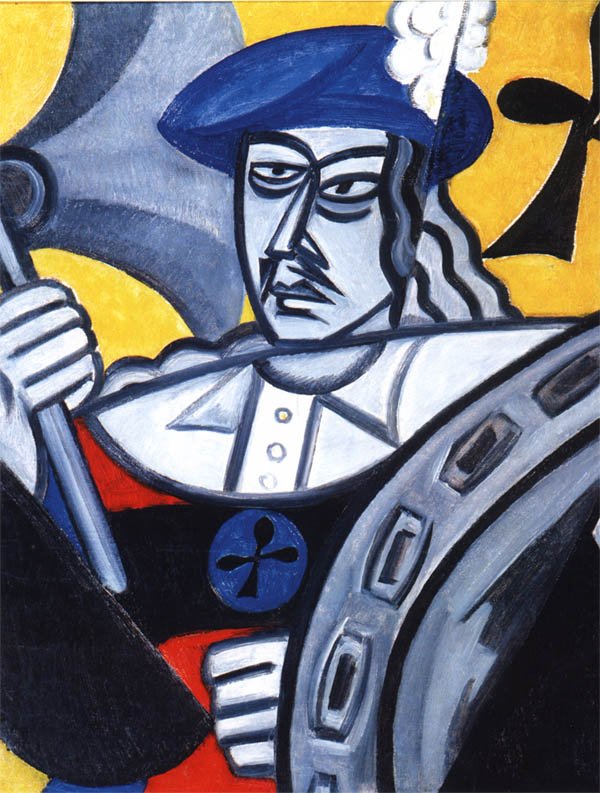 Bube der Kreuz von Olga Rozanova