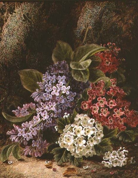 Stillleben mit Blüten von Oliver Clare