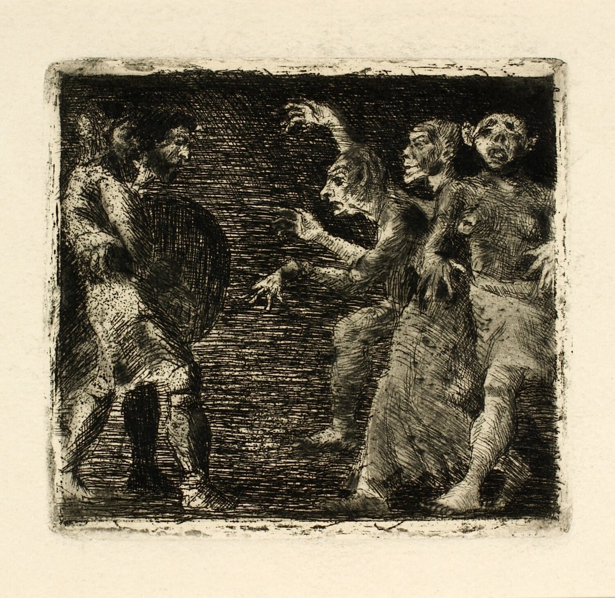 Macbeth und die Hexen von Oluf Hartmann